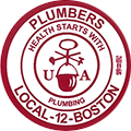 Plumbers UA Local 12 Boston Logo