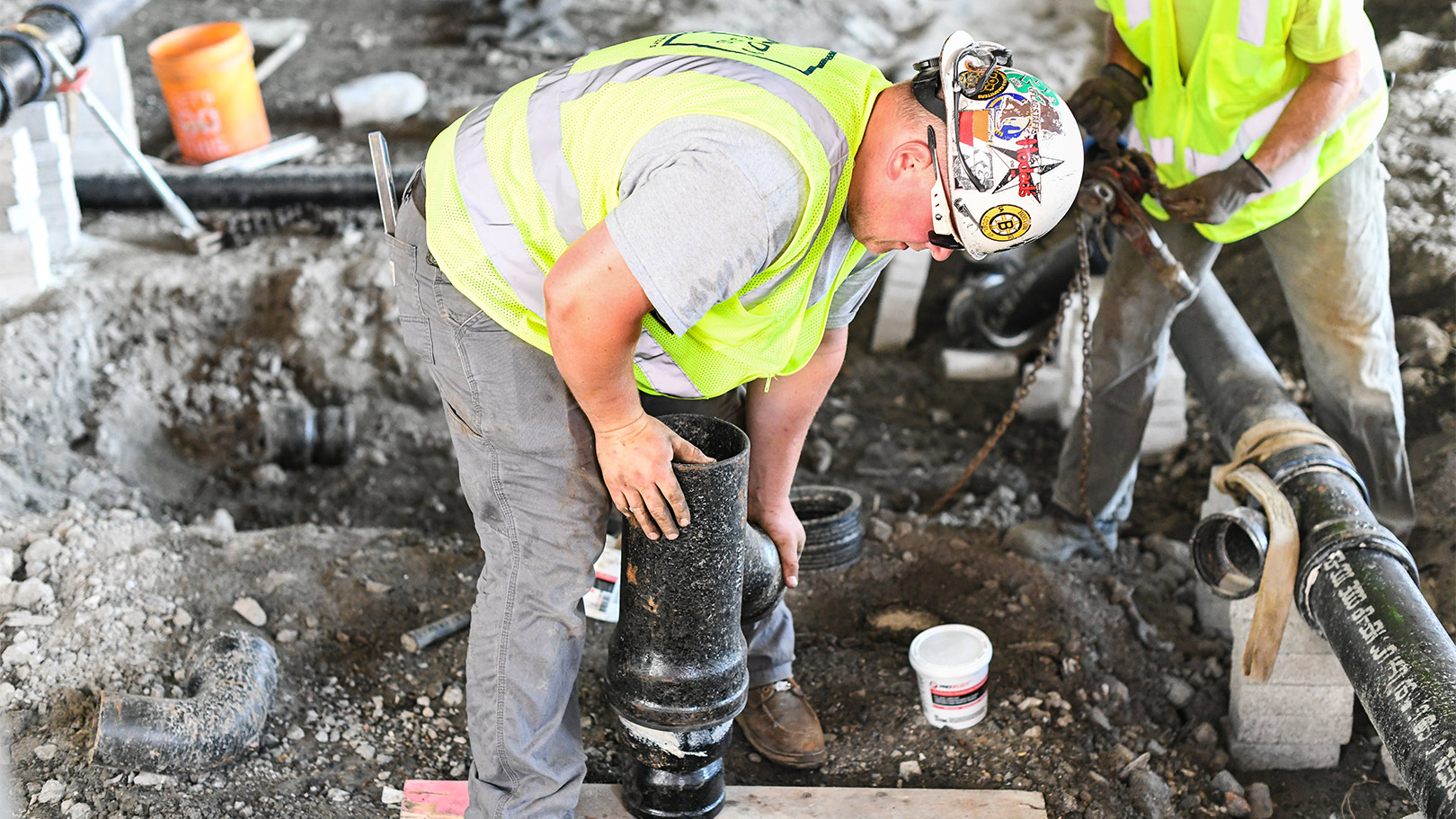 P.J. Kennedy Employee working