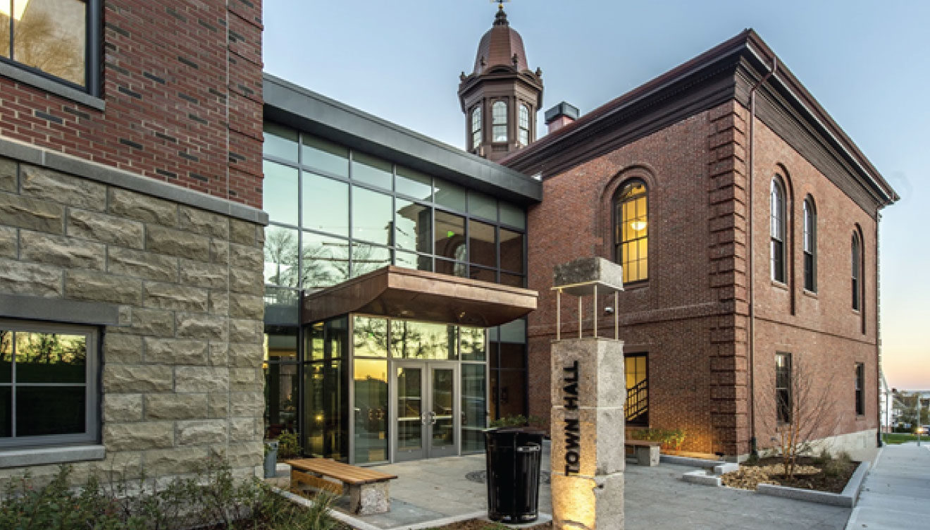 The New Plymouth Town Hall